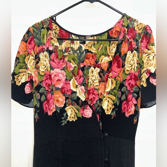 Free People Jaimie Floral Midi Dress | Small - Picture 8 of 11